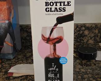 BigMouth Inc. Huge Wine Bottle Glass