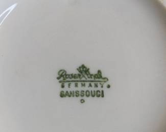 Rosenthal Sanssouci White Porcelain Tea Set with Gold Band third image