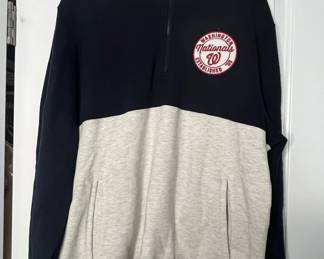 Washington Nationals Color Block or Zip Sweatshirt