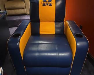 Michigan Wolverines NCAA Recliner Chair