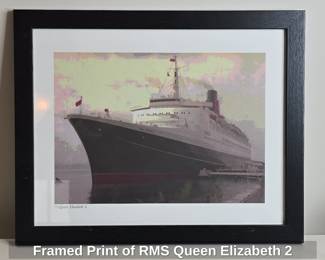 Framed Print of RMS Queen Elizabeth