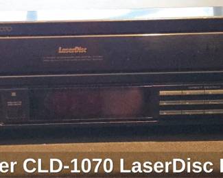 Pioneer CLD LaserDisc Player