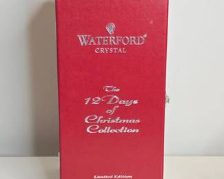 Waterford Crystal Days of Christmas Collection fourth Ed. Days of Xmas Flute Calling Birds