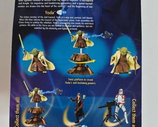Star Wars Attack of the Clones Yoda with Force Action Action Figure second image