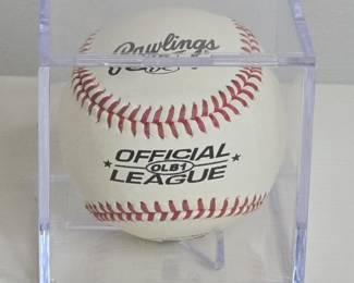 Official League Baseball Signed by Cy Young and Jim Lonborg