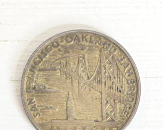 San FranciscoOakland Bay Bridge Exposition Half Dollar 