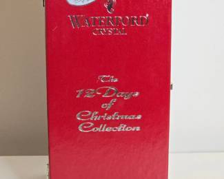 Waterford Crystal Days of Christmas Collection  Partridge in a Pear Tree