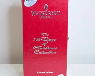 Waterford Crystal Days of Christmas Collection  Turtle Doves Flute second Edition