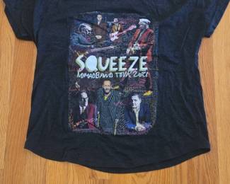Squeeze Nomad Band Tour TShirt