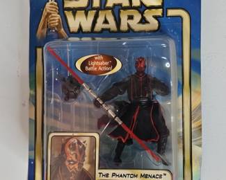 Star Wars The Phantom Menace Darth Maul Sith Training Action Figure