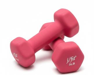 J or Fit lb Dumbbells Pair