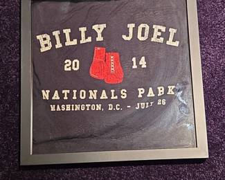 Billy Joel Nationals Park Concert Commemorative Plaque