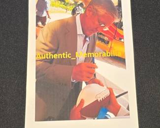 Pete Carroll Autographed USC Trojans Logo Football fourth image