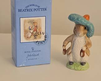 Royal Doulton Beatrix Potter Benjamin Bunny Figurine
