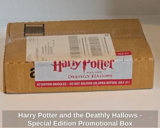 Harry Potter and the Deathly Hallows  Special Edition Promotional Box (Brand New Sealed Book)