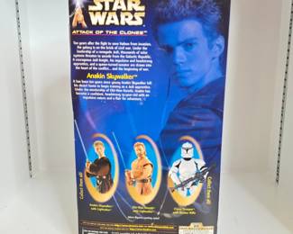 Star Wars Attack of the Clones Anakin Skywalker Action Figure second image