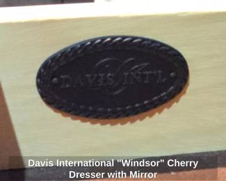 Davis International Windsor Cherry Dresser with Mirror second image
