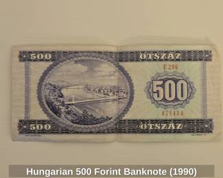 Hungarian Forint Banknote  