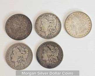 Morgan Silver Dollar Coins