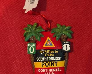 Key West Southernmost Point Ornament