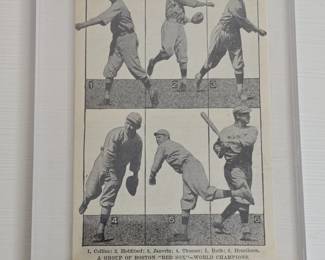 Babe Ruth Rookie Newspaper Clipping