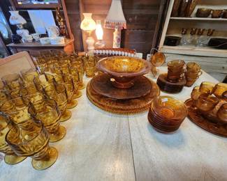 Amber, lots of amber