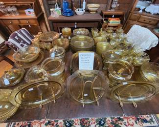 Federal Glass Amber Madrid