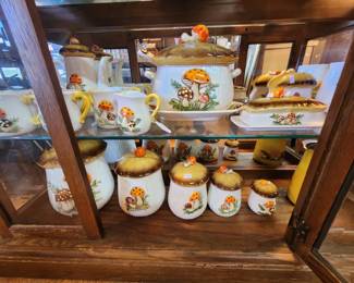 Sears and Roebuck 1970s "Merry Mushrooms", great collection.