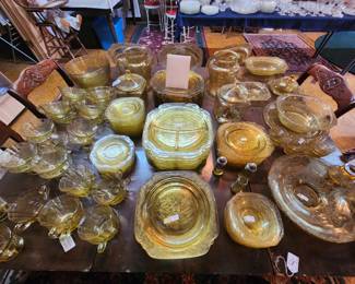 Great collection of amber depression