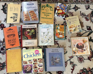 Lot 34: Assorted Cookbooks and Recipe Booklets