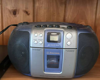 Lot 76: Emerson Boombox and Sony Disc Media Players