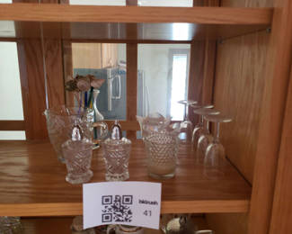 Lot 41: Assorted Crystal Glassware