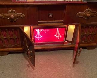 console record player