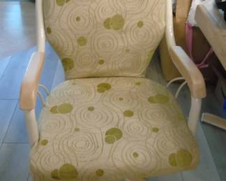 Kitchen Table with 4 wheeled chairs seats 4-6 $150