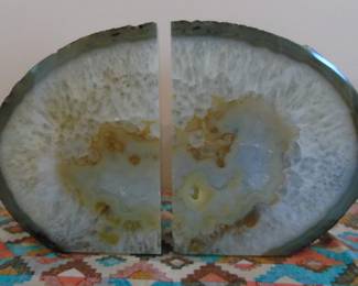Geode Bookends $40
