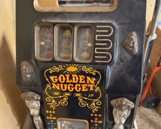Vintage Golden Nugget Slot Machine