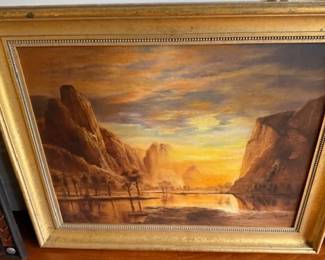 One of Many Signed Oil Paintings.