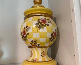 Beautiful Collection of Mckenzie-Childs (Plates, Cups, Glasses, etc)