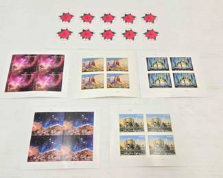 1908  USPS Stamps  2018 Global Poinsettia Forever Stamps