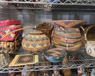 4062  Hand Crafted Baskets