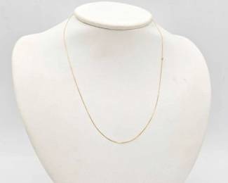 782 14k Gold Chain, 0.4g