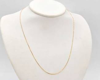 762 14k Gold Chain, 1.1g