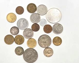 1702  Foreign Currency Coins