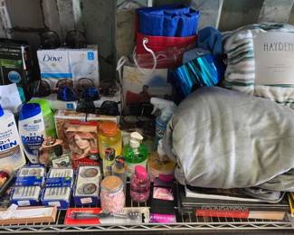 3516  Hygiene Products, Blankets, Glasses, and More