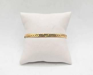 702 14k Gold Bracelet, 7.9g