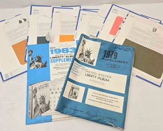 1922  Vintage Stamp Display Pages