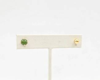 764 14k Gold Earrings, 0.7g