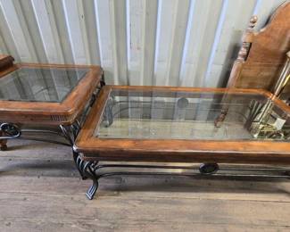 7010  Glass Table Set