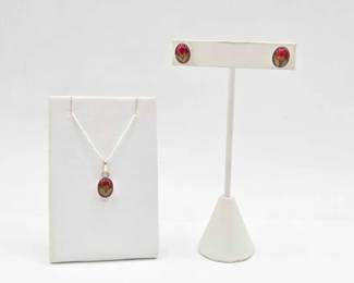 944  Sterling Silver Jewelry Set, 2.3g