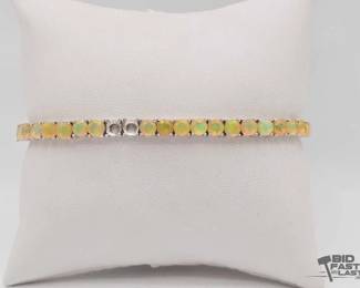 964 SemiPrecious Stone Bracelet, 7.9g